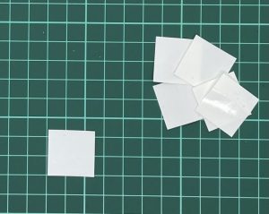 2.5cmの無駄なテープ