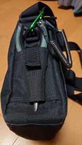 ショルダーポーチと150HB