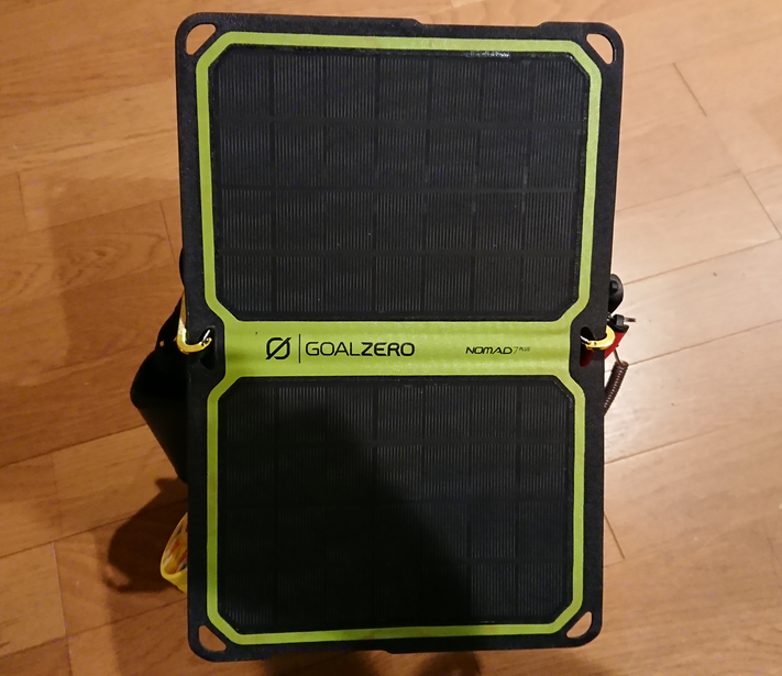 GOAL ZERO NOMAD7plus オープン時