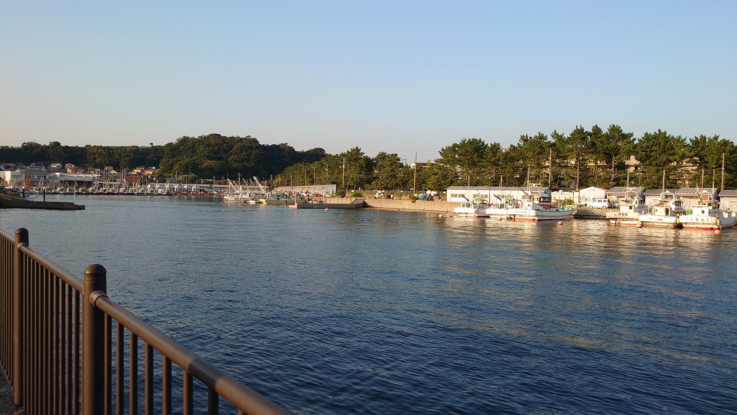 2020年10月の柴漁港