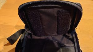 ダイワ ライトゲームポーチのフロントポケット