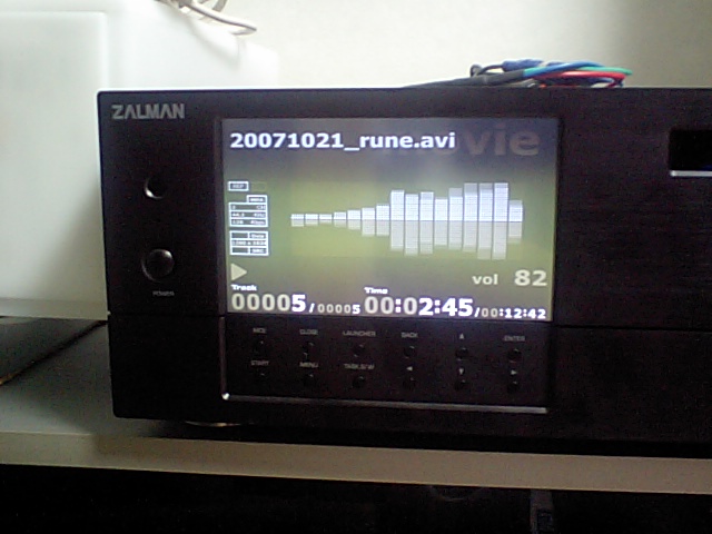 液晶7インチ画面