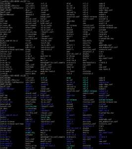 CentOS7 alias無効とalias有効の結果